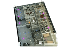 1ST_FLR-A EAST-HVAC Custom 3D floor plan