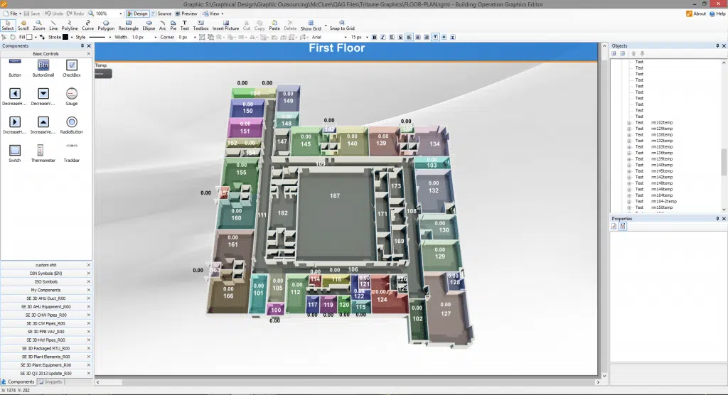 FLOOR-PLAN Struxureware