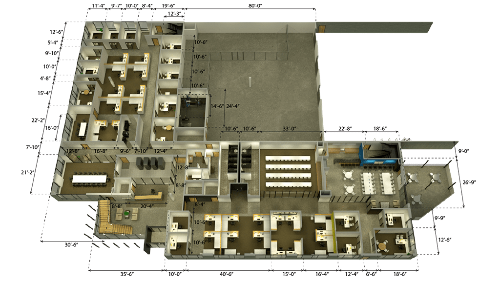 Custom 3D Floor Plan