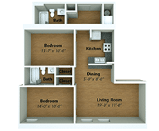  Floor Plan with dimensions example solution