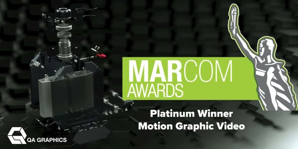 QA Graphics Wins 2018 MarCom Award & Davey Award
