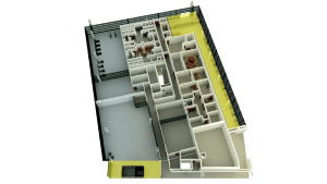 3D Floor Plan Lighting Example