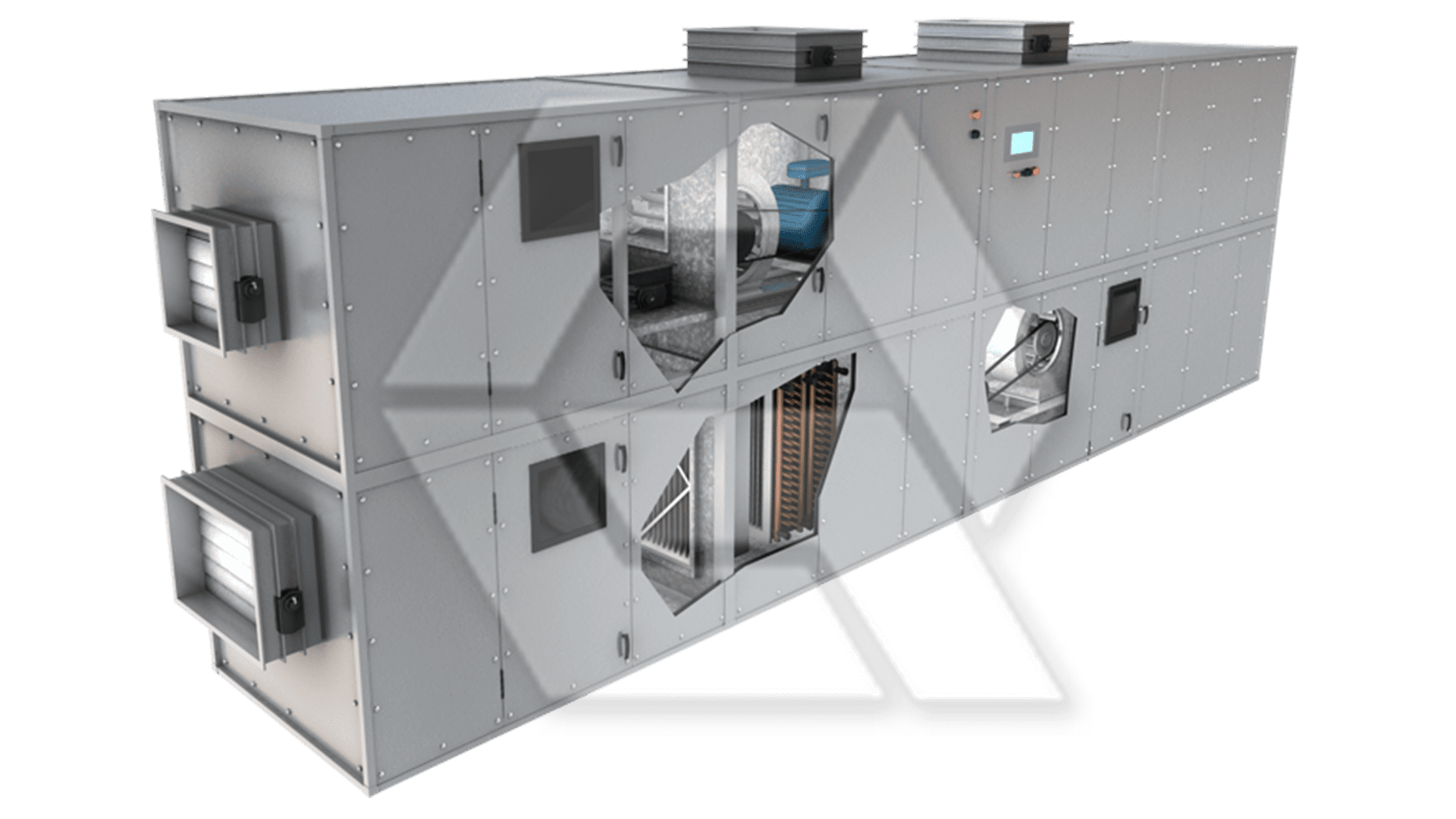 AHU 4 Pod Open View