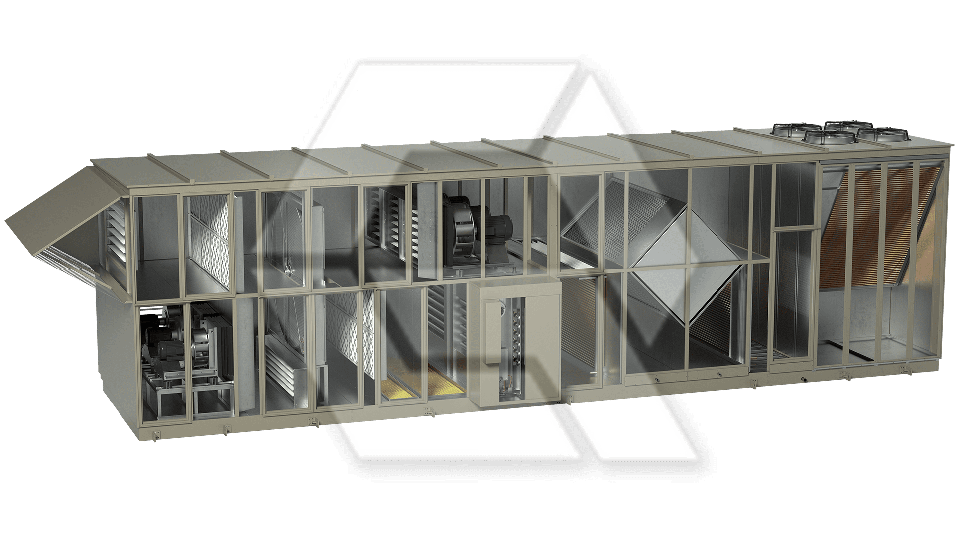 Innovent AHU 7595062-00140 - LASER II Open View