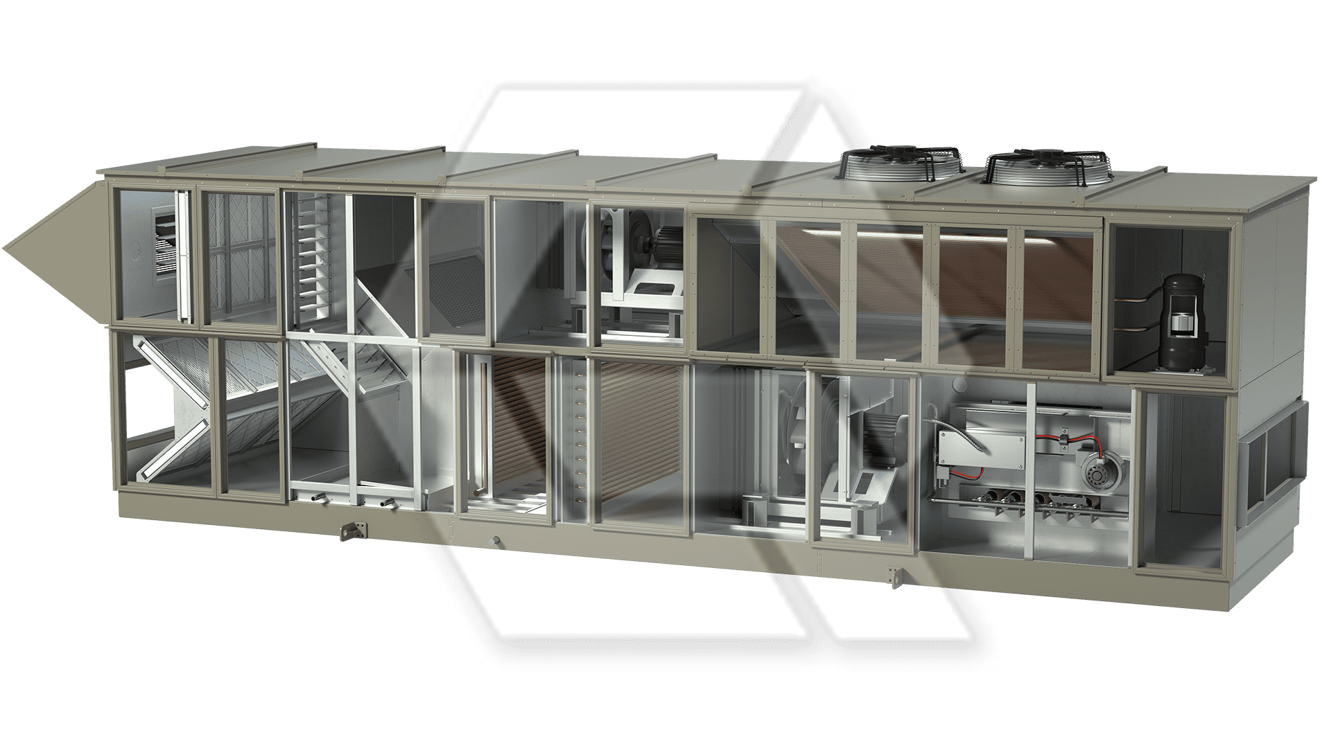 Innovent AHU 7879467-00020 - Pool Unit Open View