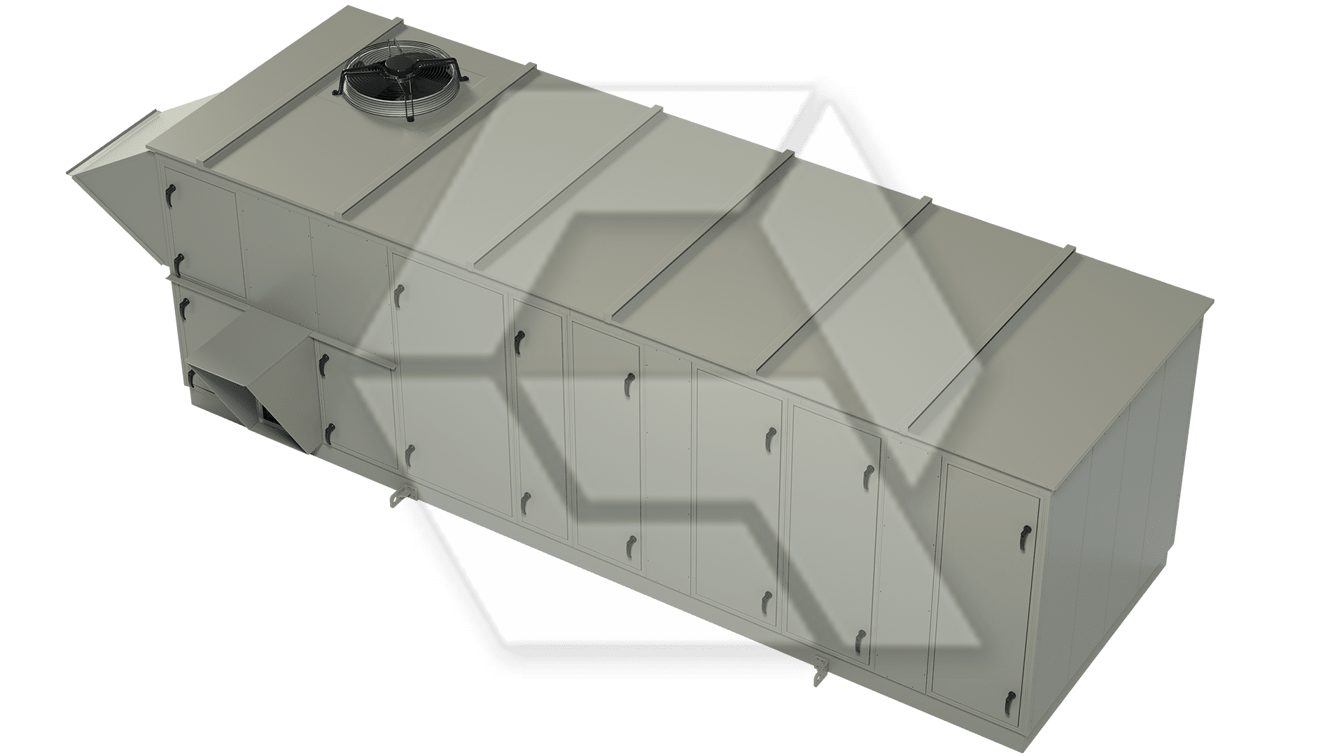 Innovent AHU 8078459-00020 - Dessicant Unit Closed View