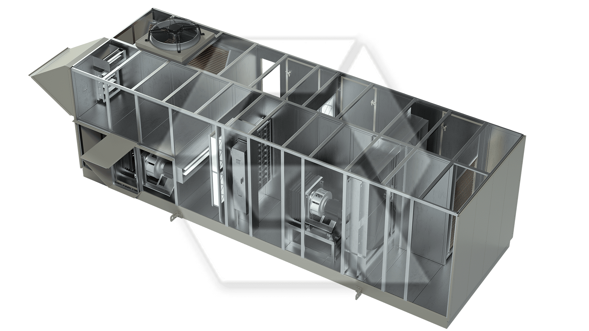 Innovent AHU 8078459-00020 - Dessicant Unit Open View