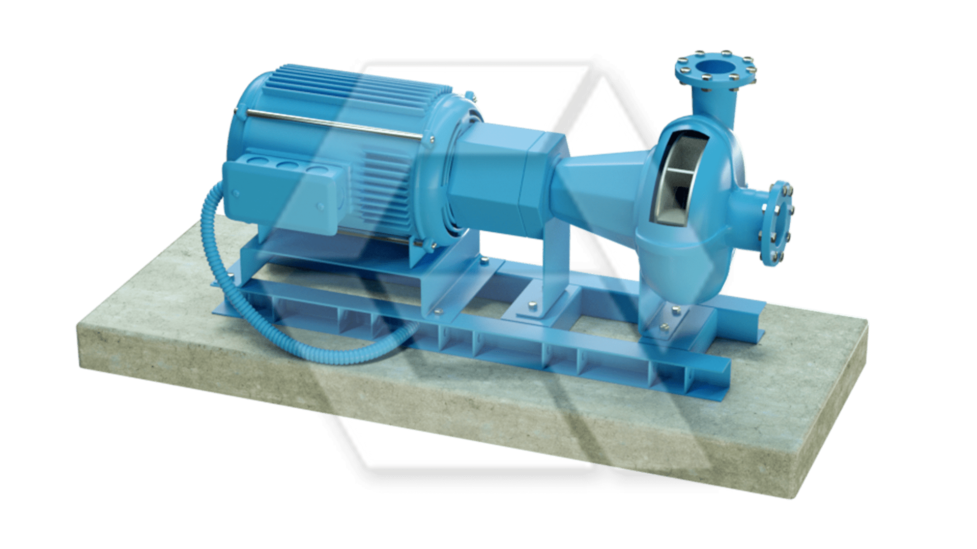 Centrifugal Pump Blue