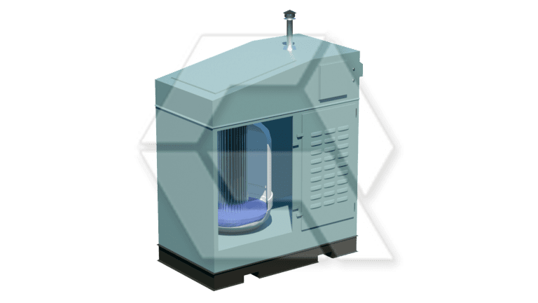 Nortec Steam Generator open