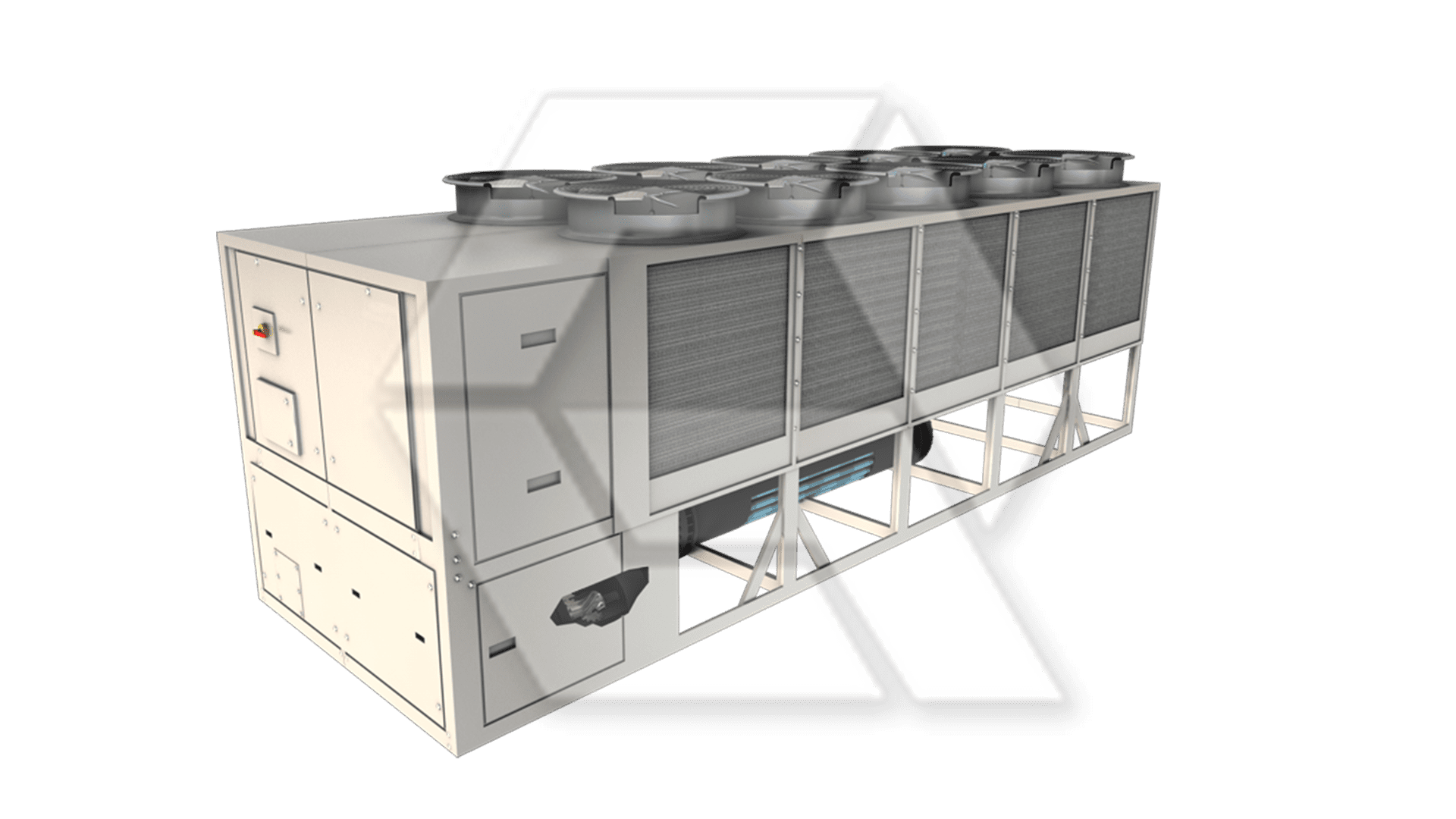 York YCIV0177EV Air Screw Chiller Closed