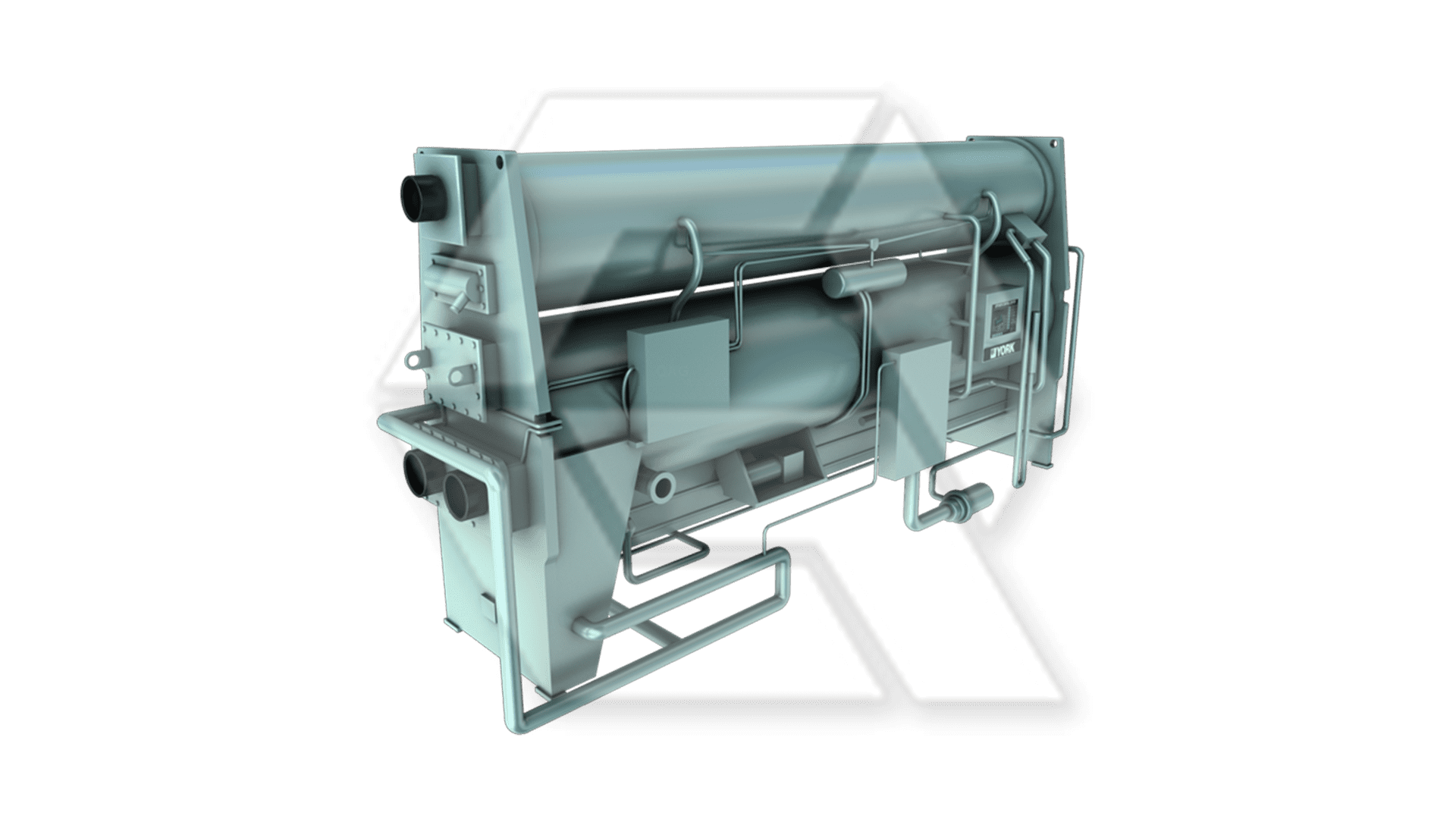 York IsoFlow Single-Stage Absorption Chiller Closed