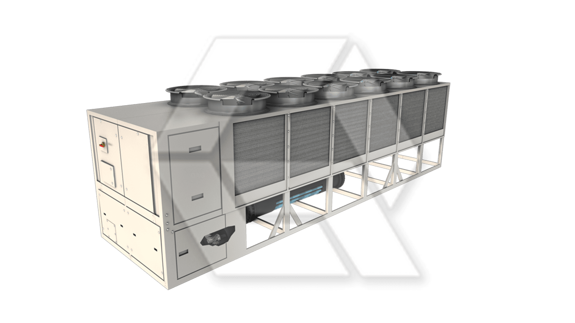 York YCIV0207EV Air Screw Chiller Open