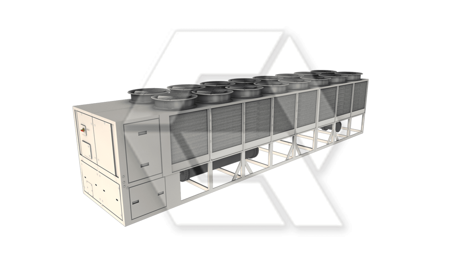 York YCIV0287EV Air Screw Chiller Closed