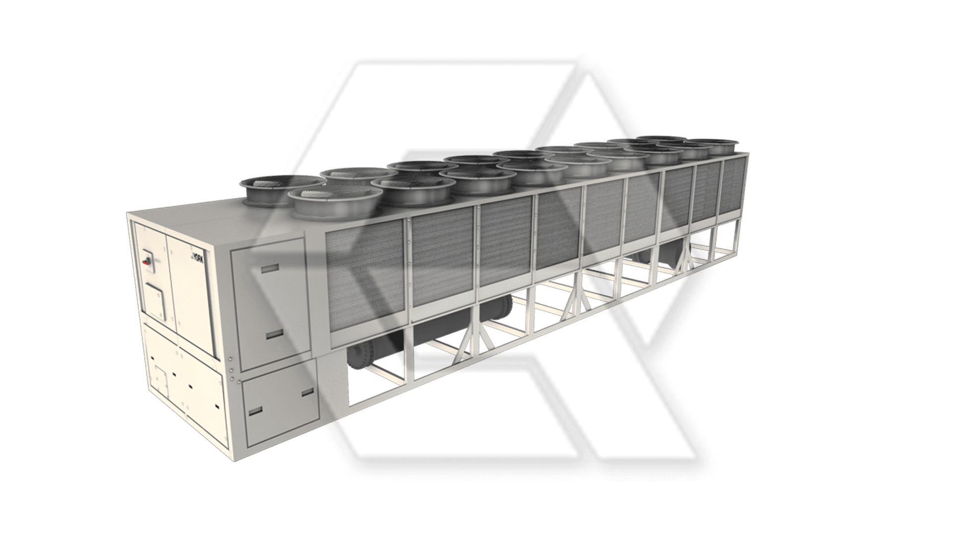 York YCIV0357EV Air Screw Chiller Closed