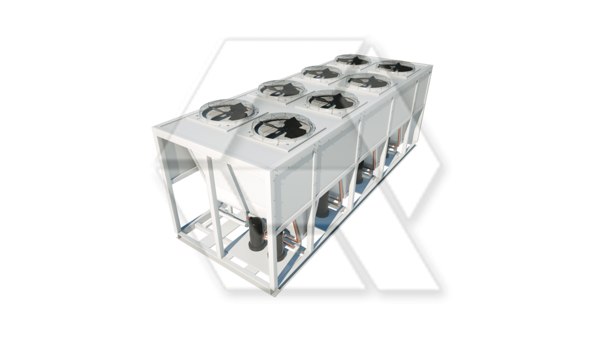 Petra Condensing Unit - 8 Fans