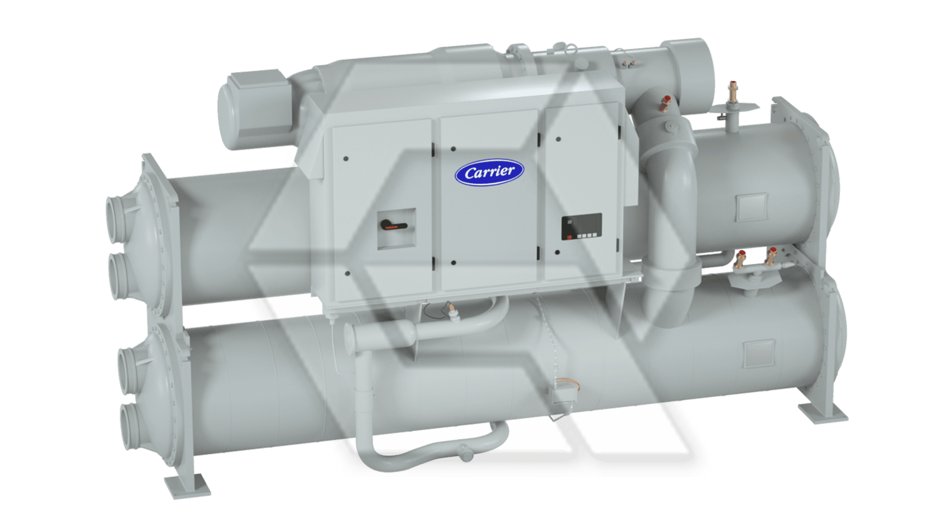 Carrier AquaEdge 23XRV Screw Chiller Closed View