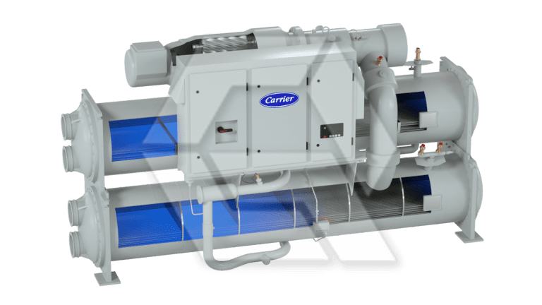 Carrier AquaEdge 23XRV Screw Chiller Open View