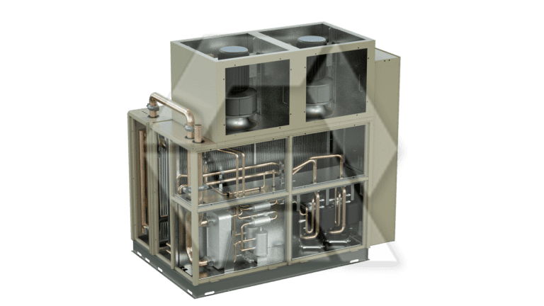 Nortek AHU V-Cube Slim Open View