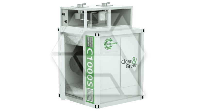 Capstone Microturbine C1000S Open