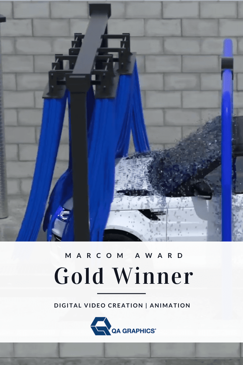 Marcom Gold Winner, Computrols, Car Wash