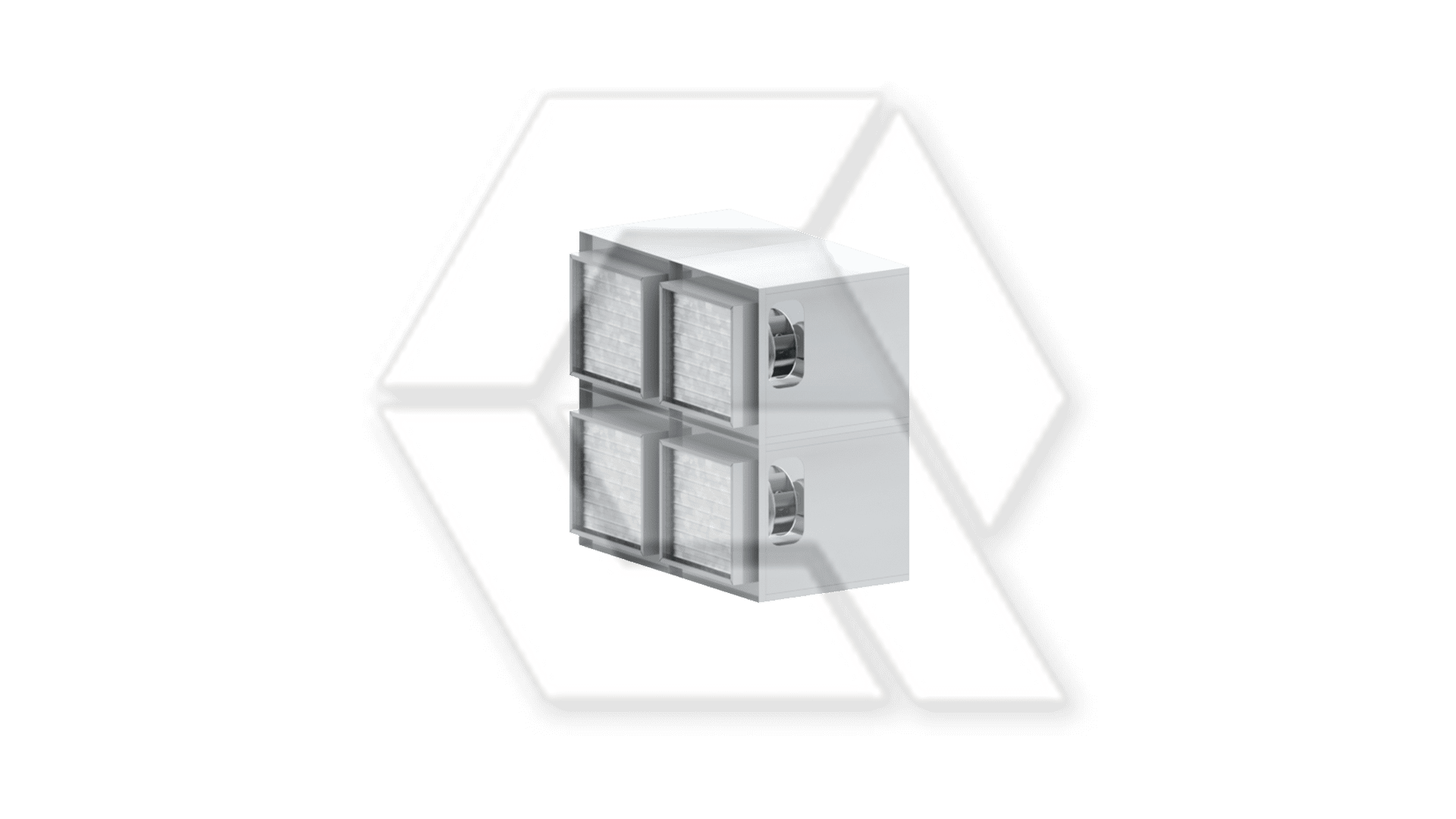Fan Wall Array 2x2 Closed