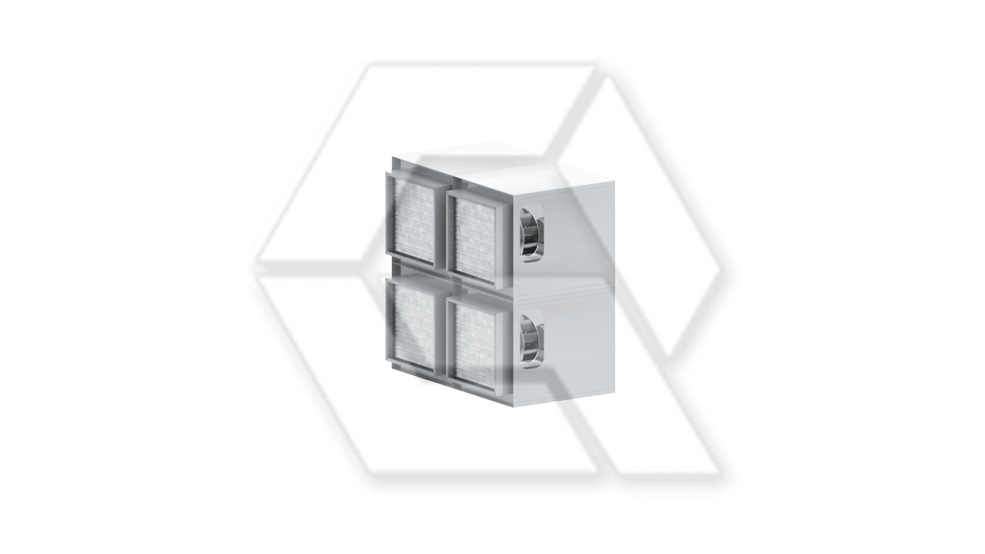 Fan Wall Array 2x2 Closed Equipment Graphic