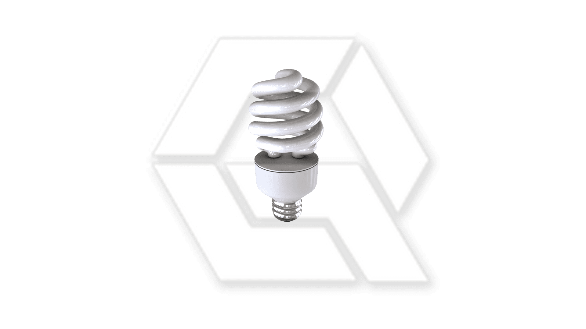 Fluorescent Light Bulb OFF