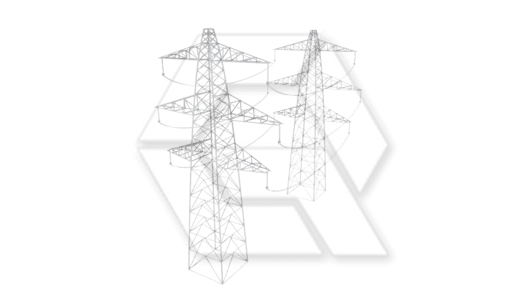 Power Line Tower