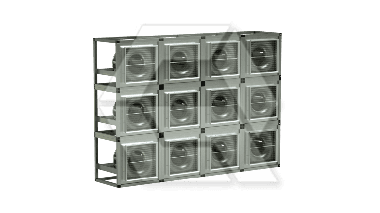 Supply Fan Wall HVAC Graphic