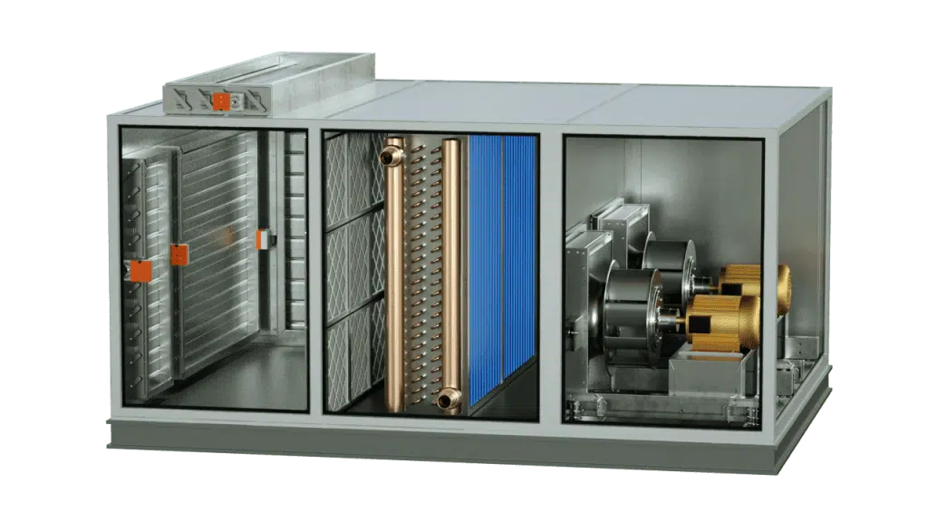 AirTech AHU 3D HVAC Graphic