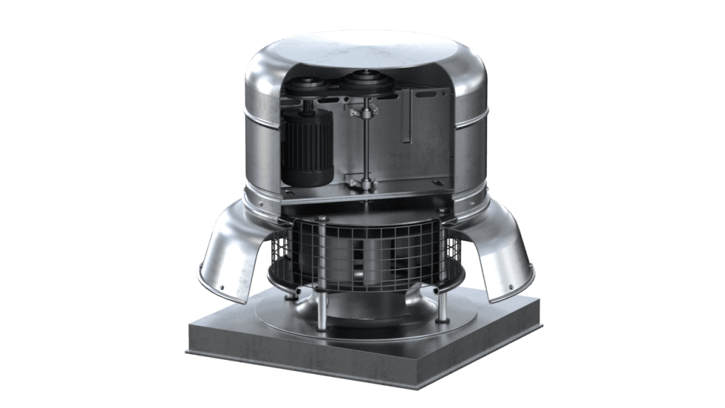Exhaust Fan 3D HVAC Graphic