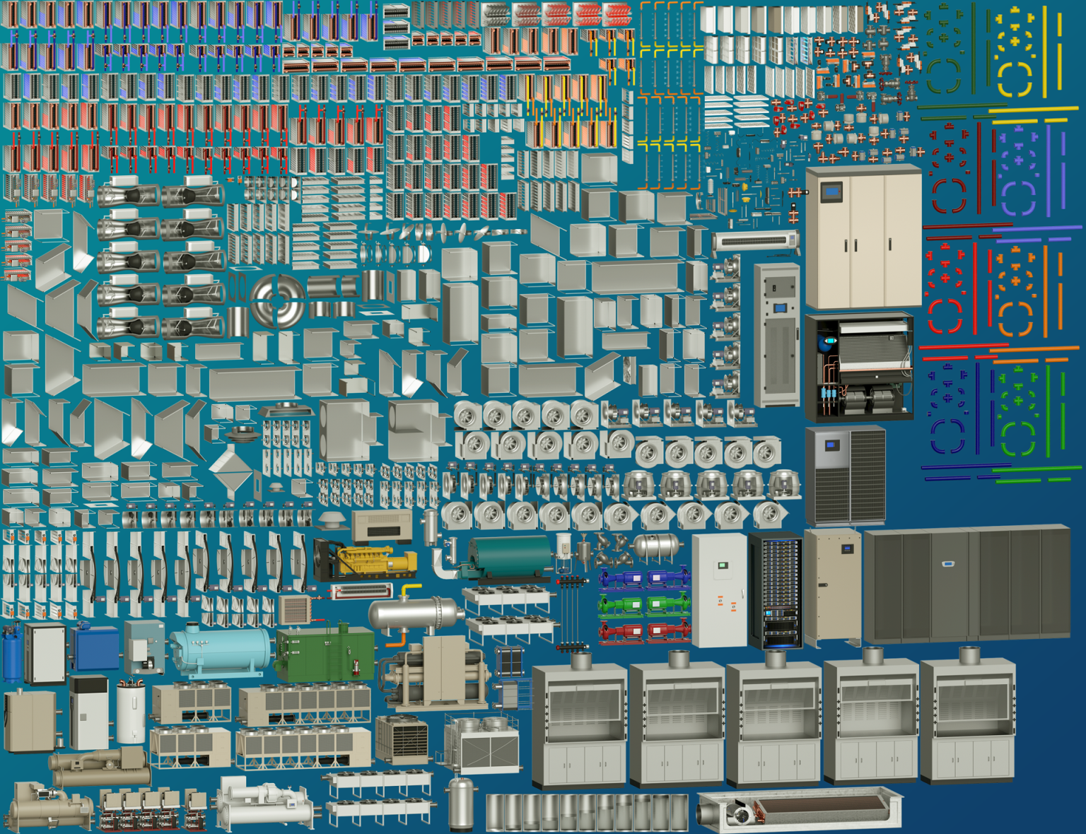 QA Graphics BAS/BMS/HVAC Symbol Library | QA Graphics