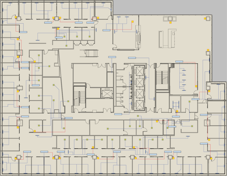 2D Floor Plan Graphics | QA Graphics